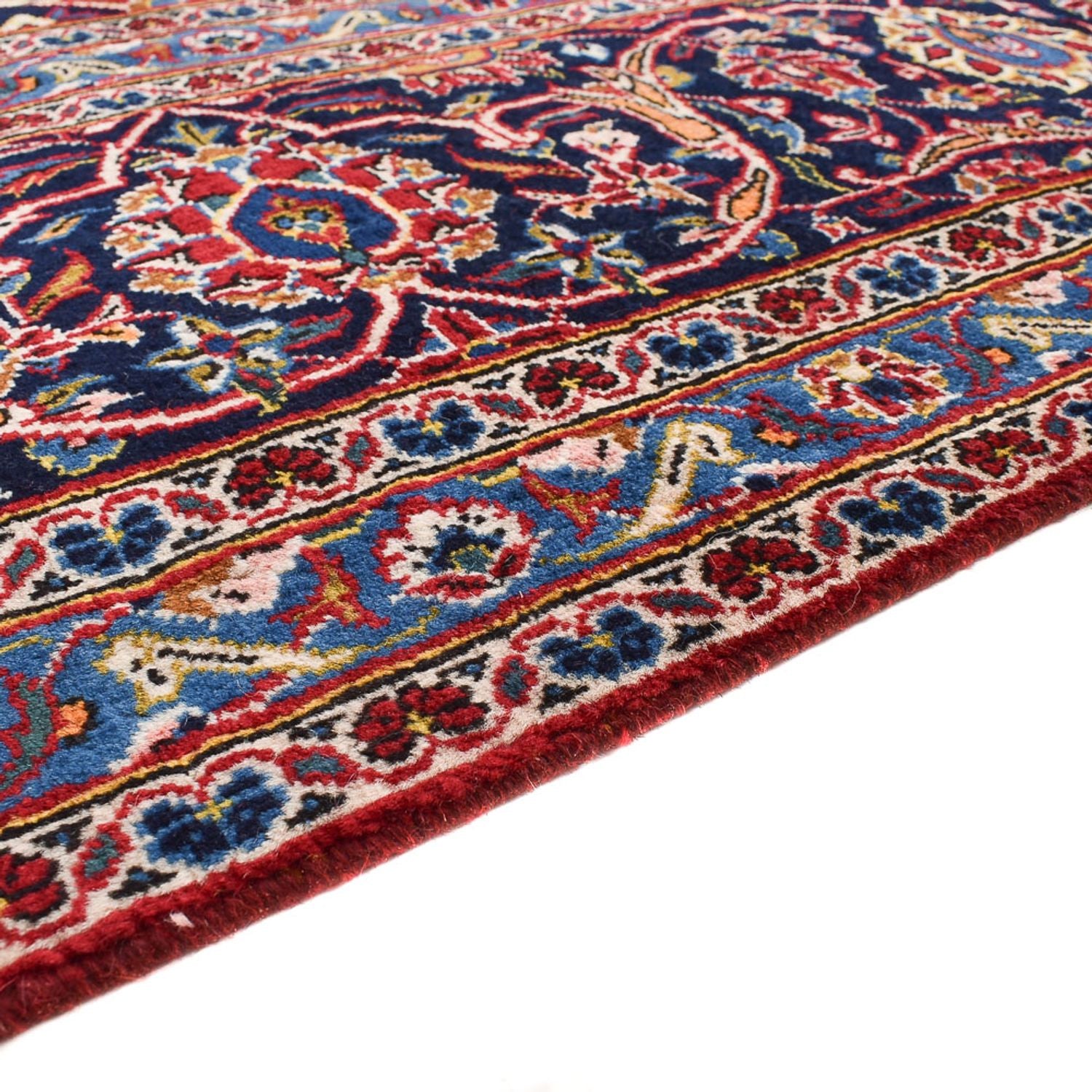 Tapis persan - Keshan - 383 x 273 cm - rouge