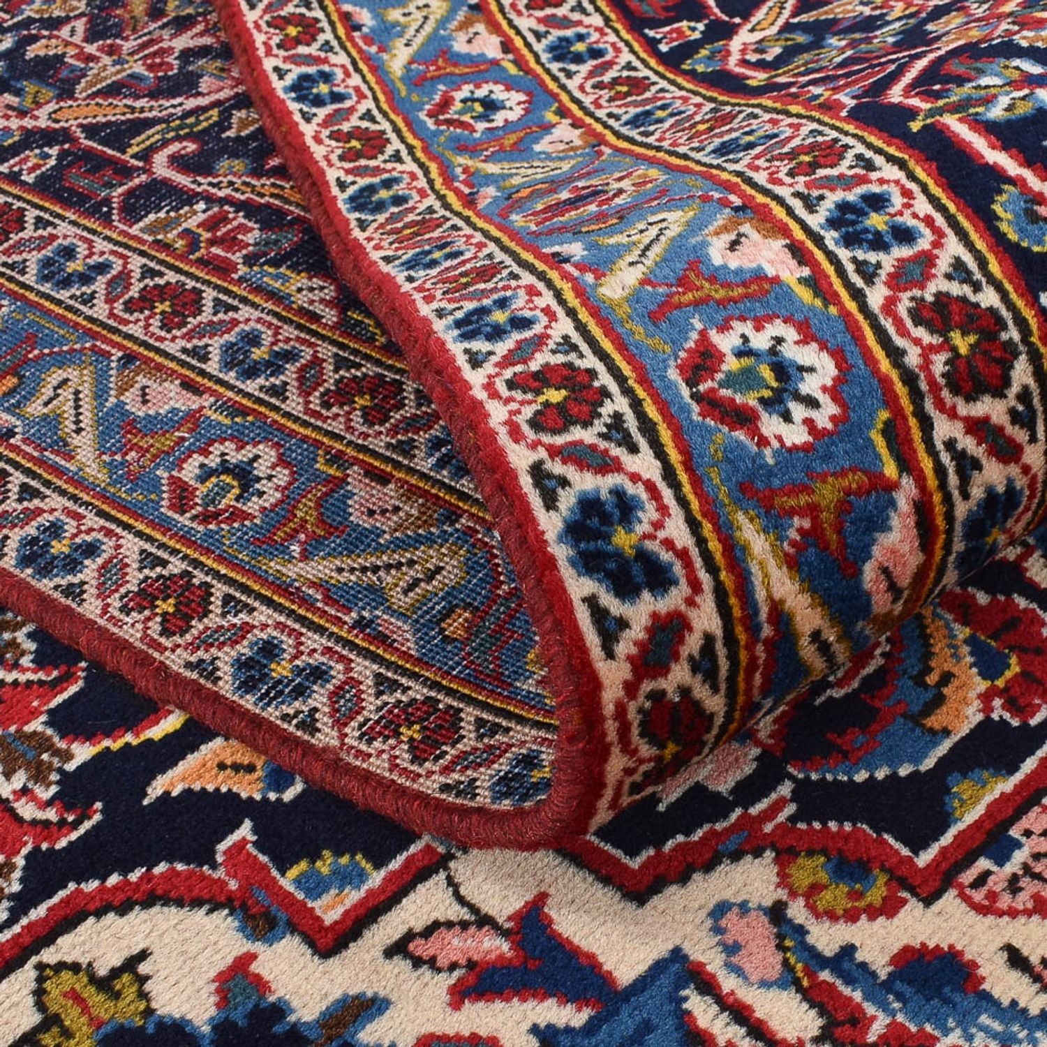 Tapis persan - Keshan - 383 x 273 cm - rouge