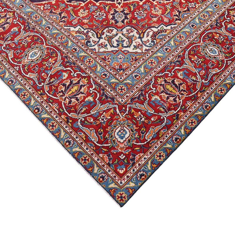 Tapis persan - Keshan - 345 x 232 cm - rouge foncé