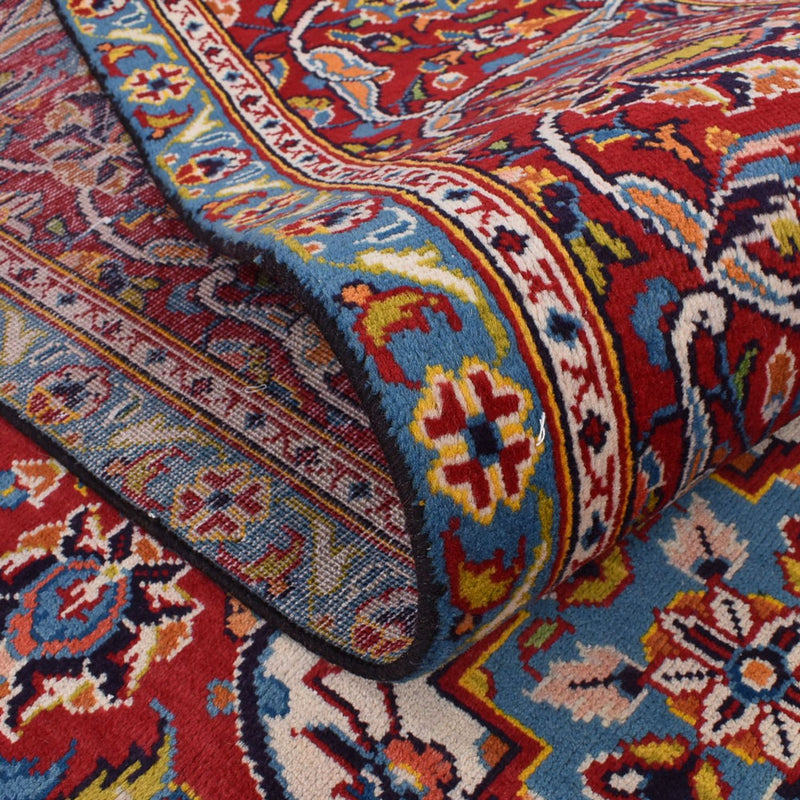 Tapis persan - Keshan - 345 x 232 cm - rouge foncé