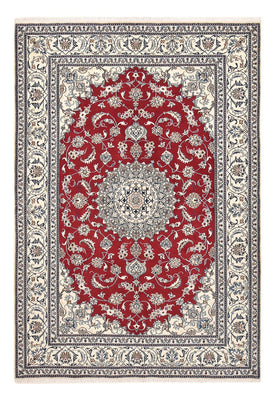 Tapis persan - Nain - 292 x 202 cm - rouge