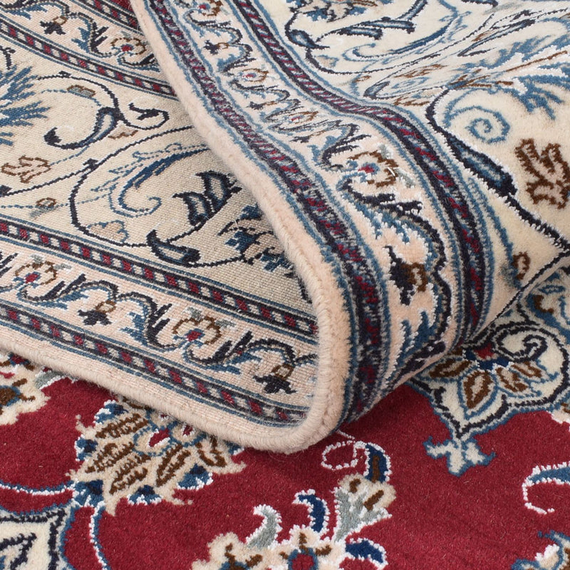 Tapis persan - Nain - 292 x 202 cm - rouge