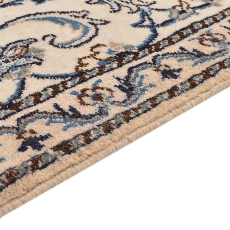 Tapis persan - Nain - 139 x 73 cm - crème