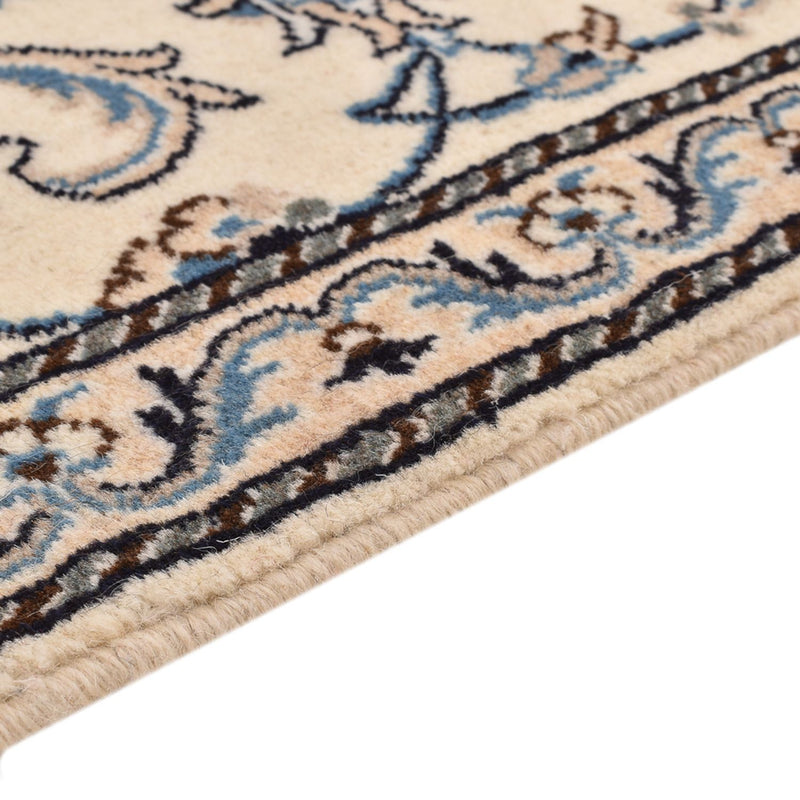 Tapis persan - Nain - 139 x 69 cm - crème