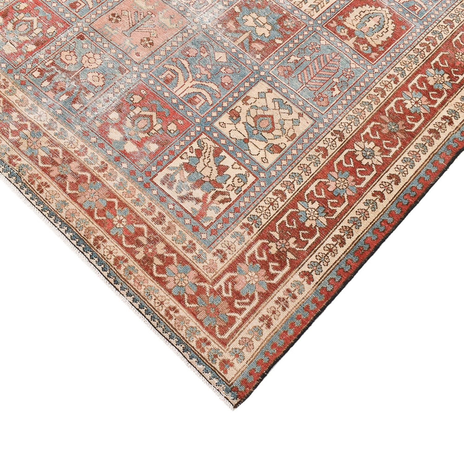 Tapis vintage - 292 x 197 cm - beige foncé