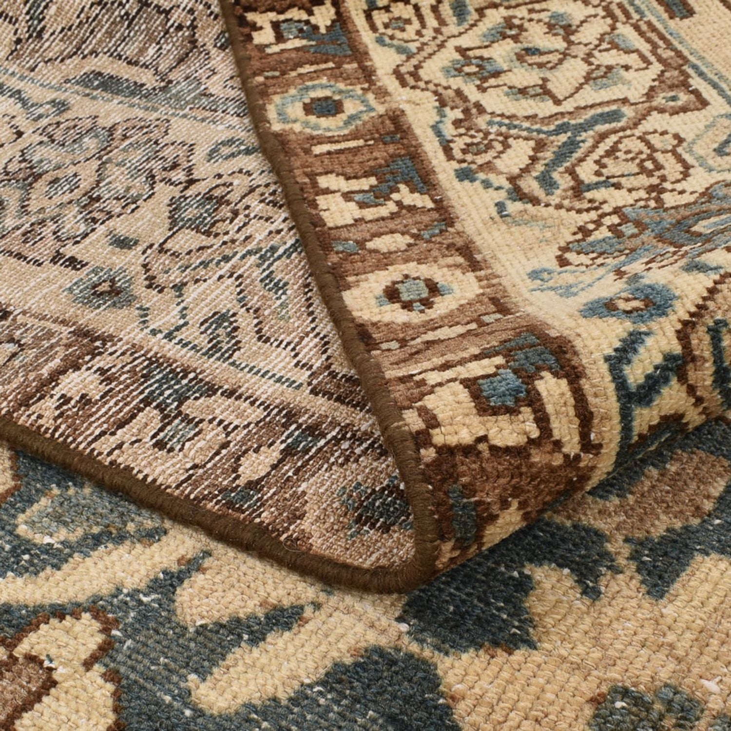 Tapis vintage - 298 x 175 cm - sable