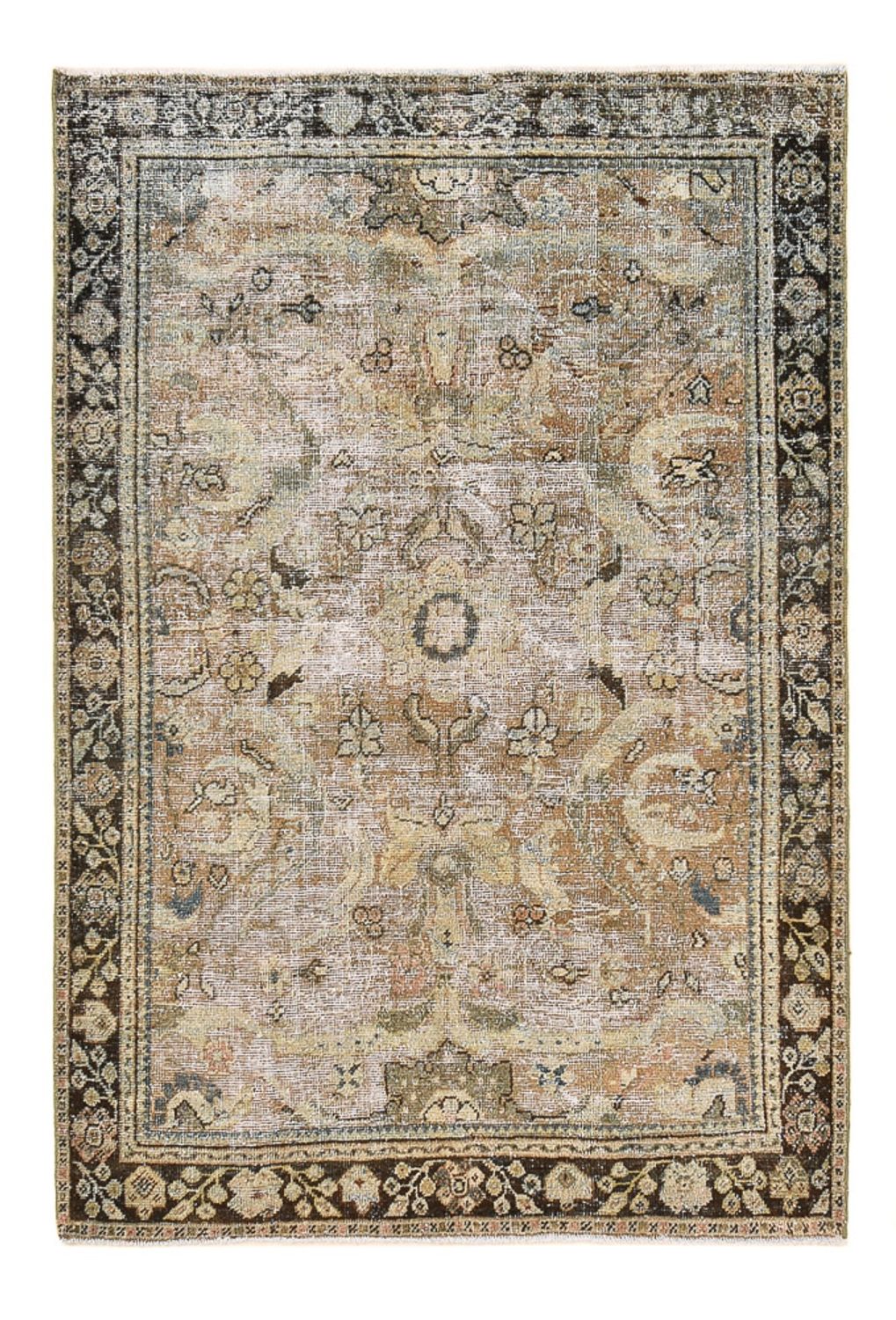 Tapis vintage - 199 x 133 cm - sable