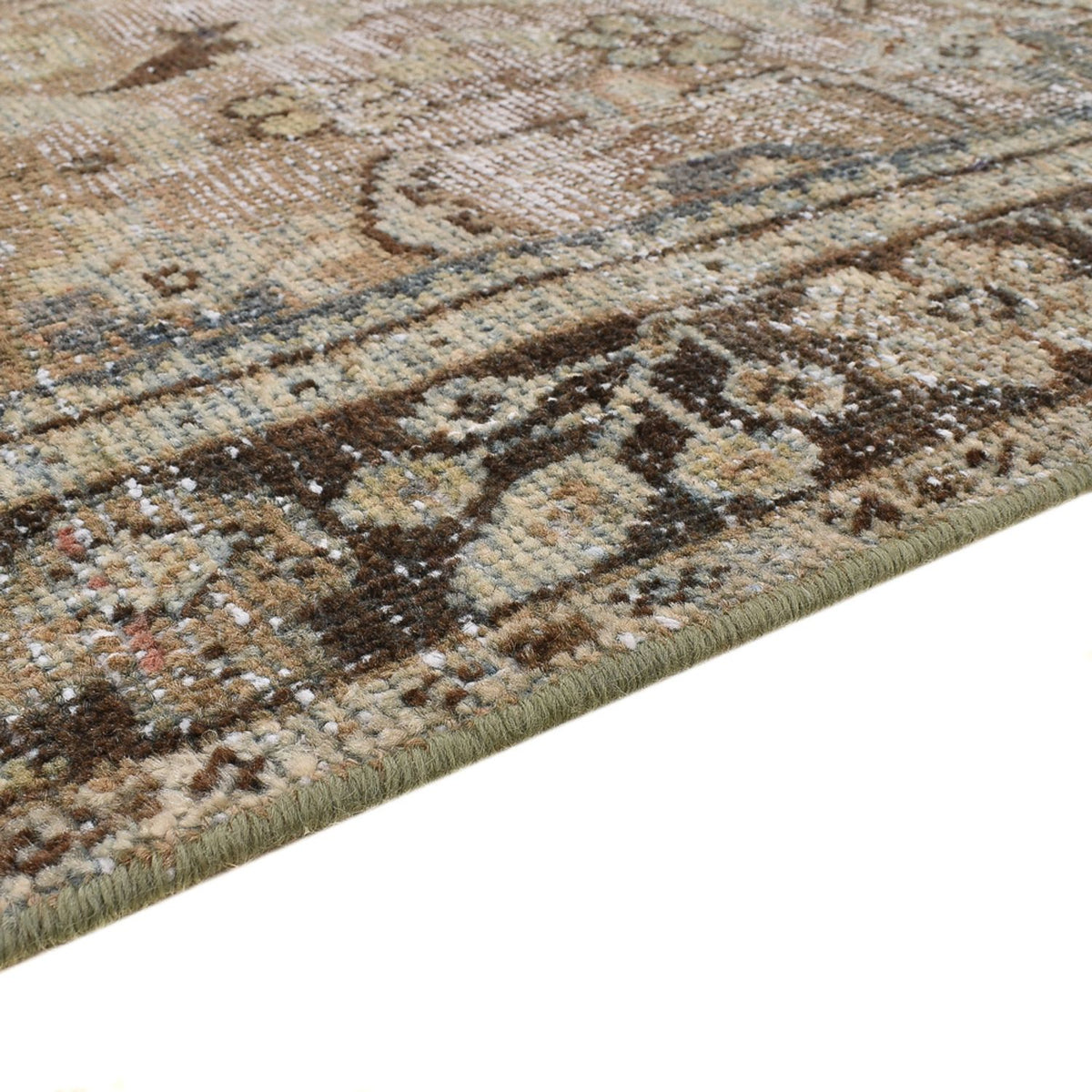 Tapis vintage - 199 x 133 cm - sable