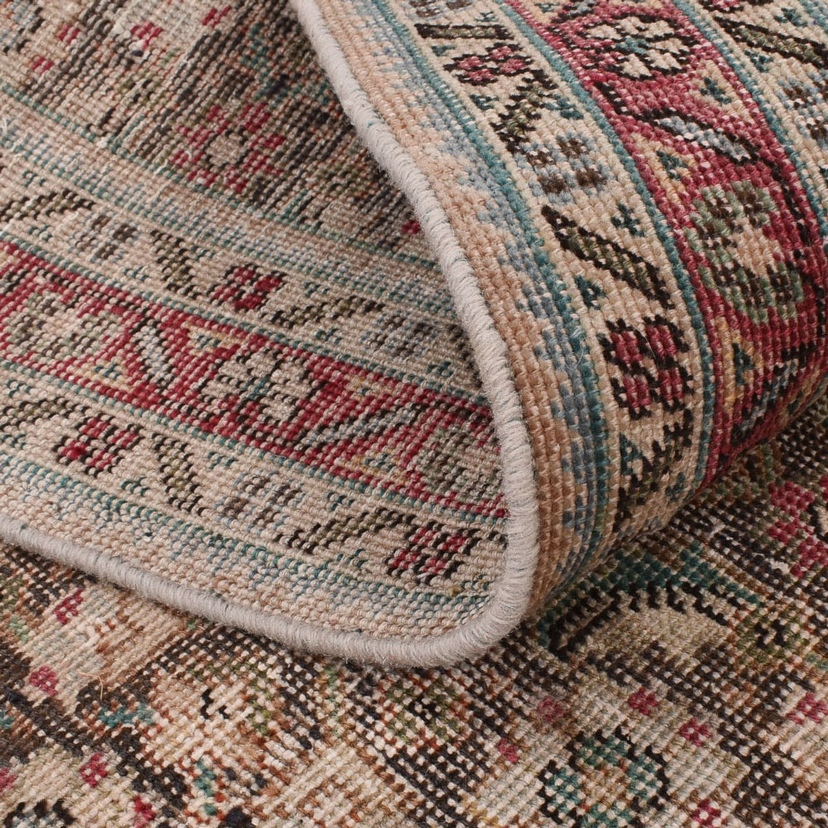 Tapis vintage - 182 x 136 cm - beige