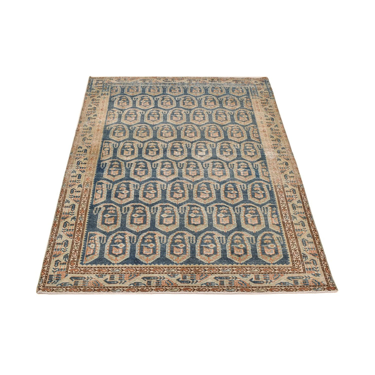 Tapis vintage - 203 x 130 cm - sable