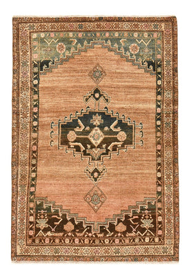 Tapis vintage - 186 x 126 cm - rouge clair