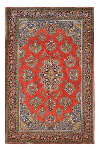 Tapis persan - Royal - 333 x 218 cm - rouge