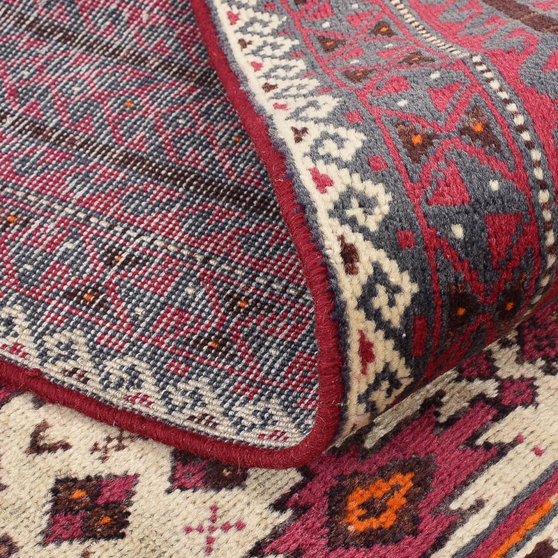 Tapis de couloir Tapis Belutsch - 198 x 102 cm - violet