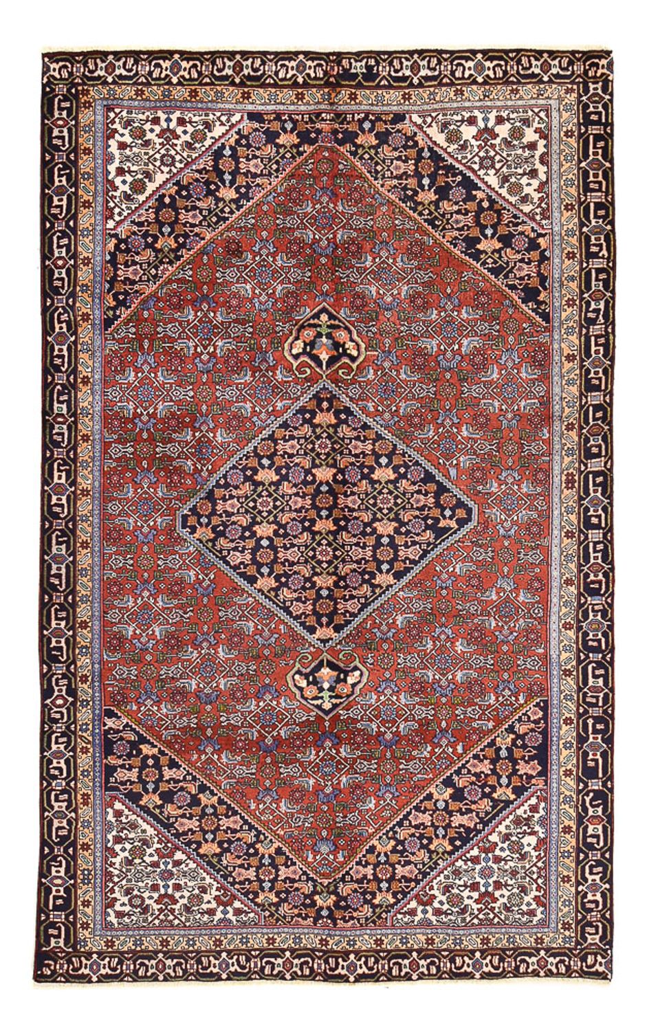 Tapis persan - Nomadic - 290 x 183 cm - rouge