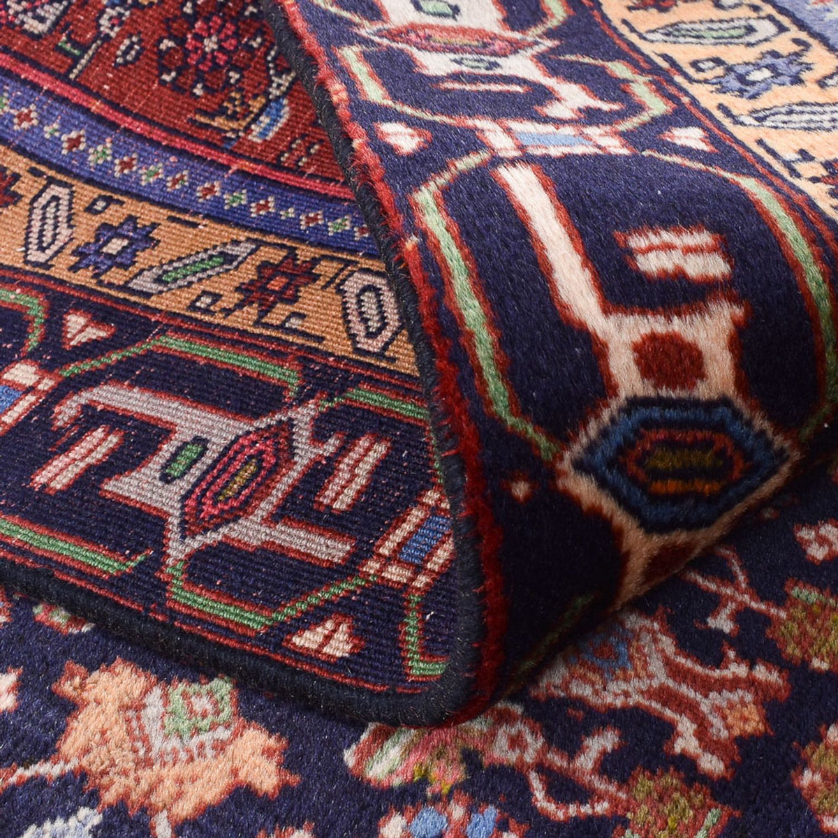 Tapis persan - Nomadic - 290 x 183 cm - rouge