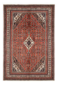 Tapis persan - Nomadic - 304 x 208 cm - rouge