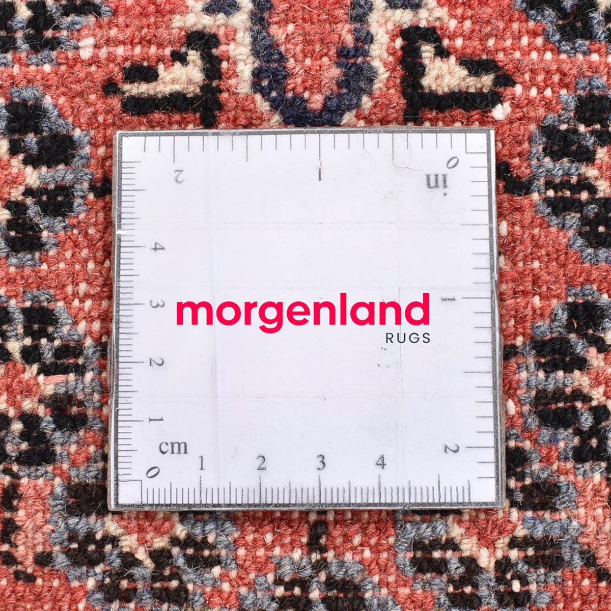 Tapis persan - Nomadic - 62 x 47 cm - rouge clair
