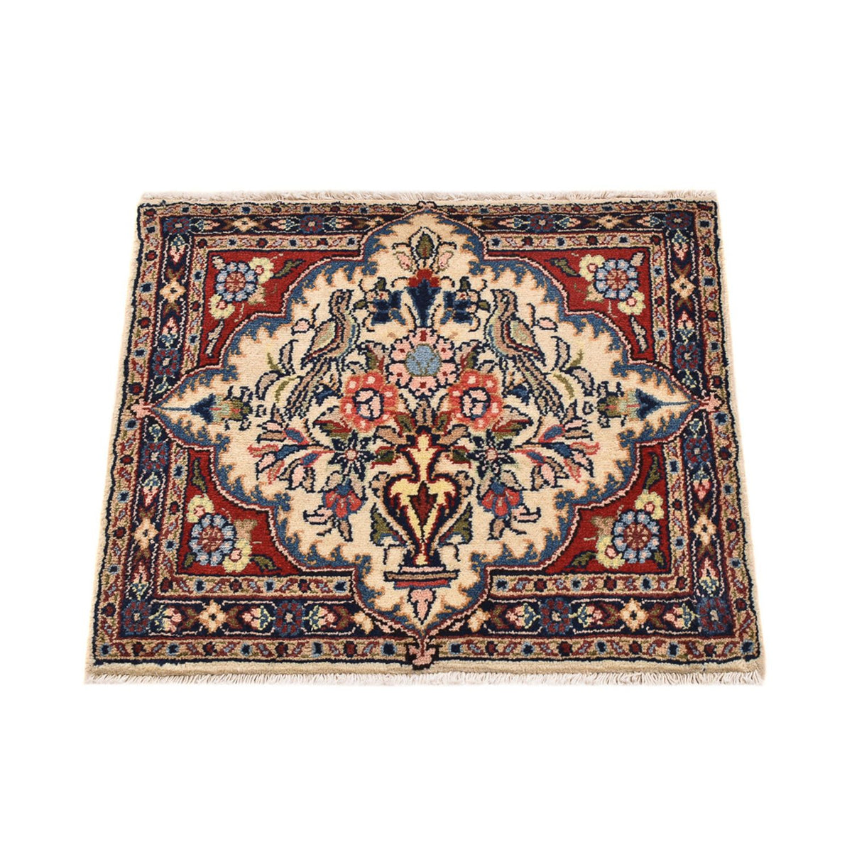 Tapis persan - Nomadic - 61 x 52 cm - multicolore