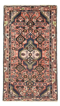 Tapis persan - Nomadic - 93 x 53 cm - rouge clair