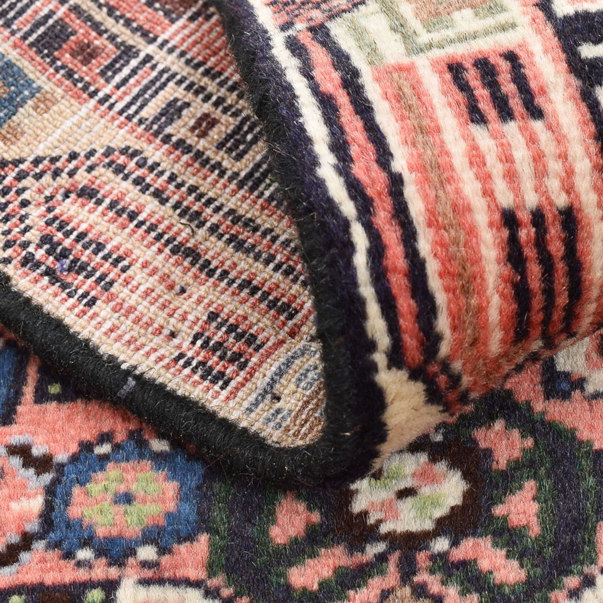 Tapis persan - Nomadic - 93 x 53 cm - rouge clair