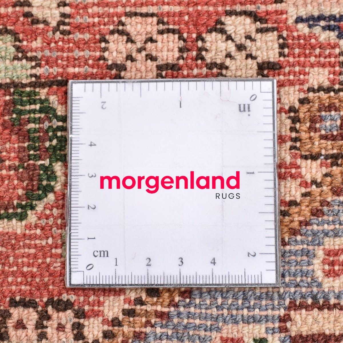 Tapis persan - Nomadic - 75 x 57 cm - rouge