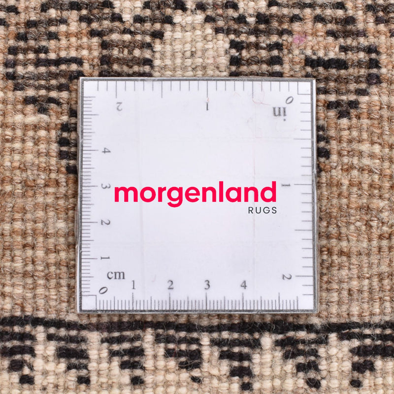 Tapis persan - Nomadic - 56 x 53 cm - beige clair