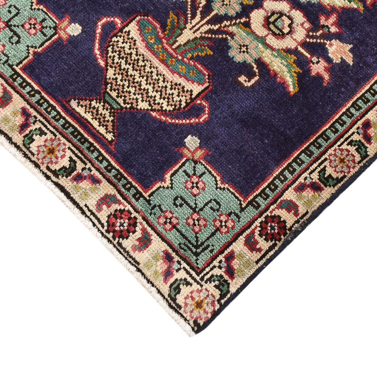 Tapis persan - Nomadic - 60 x 55 cm - multicolore