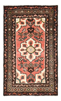Tapis persan - Nomadic - 87 x 53 cm - rouge clair