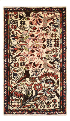 Tapis persan - Nomadic - 95 x 54 cm - multicolore