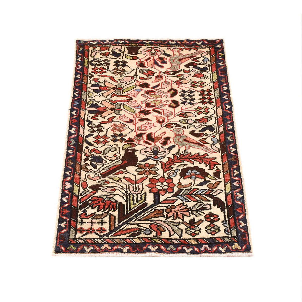Tapis persan - Nomadic - 95 x 54 cm - multicolore