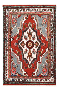 Tapis persan - Nomadic - 90 x 58 cm - rouge