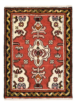 Tapis persan - Nomadic - 62 x 44 cm - rouge