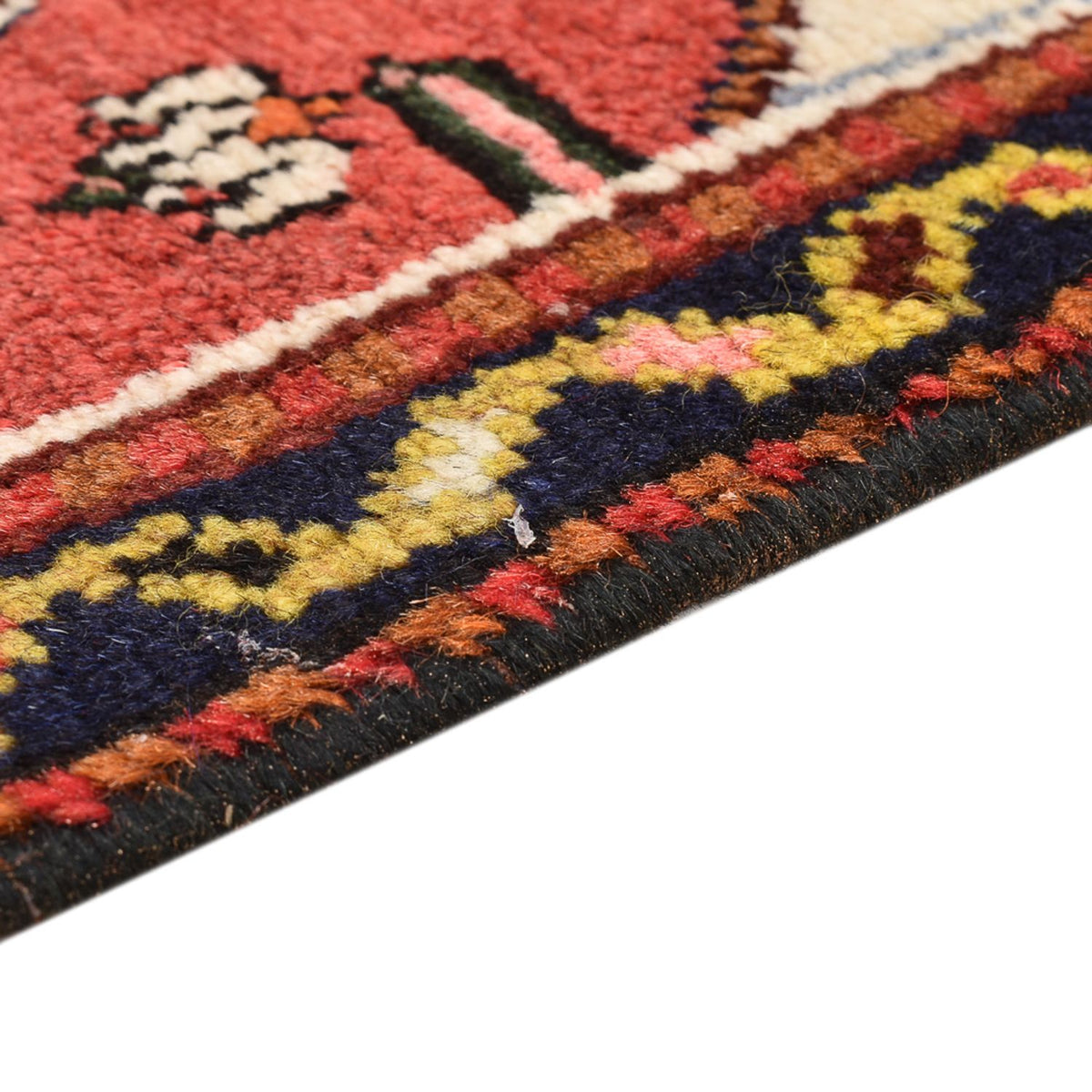 Tapis persan - Nomadic - 62 x 44 cm - rouge