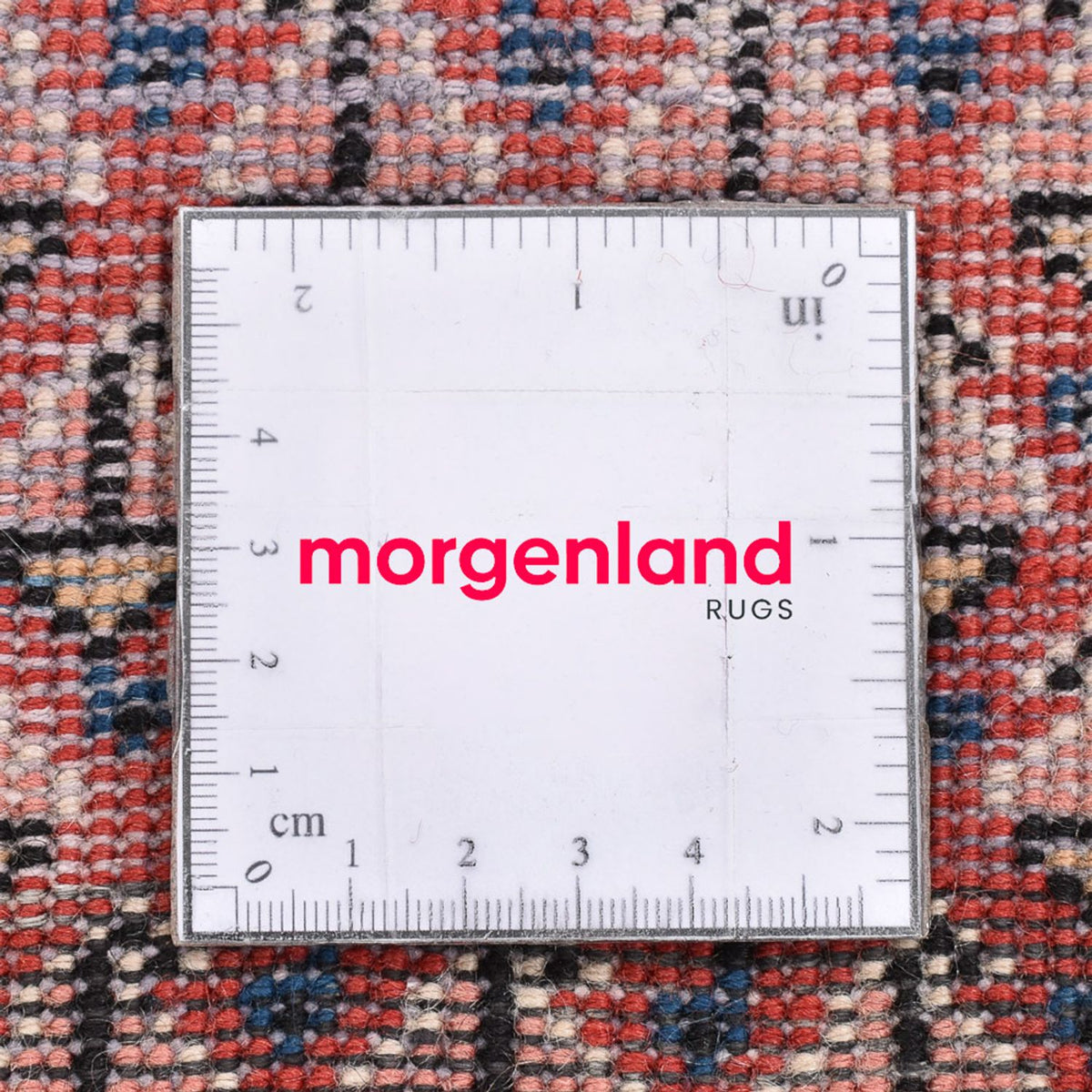 Tapis persan - Nomadic - 70 x 60 cm - rouge