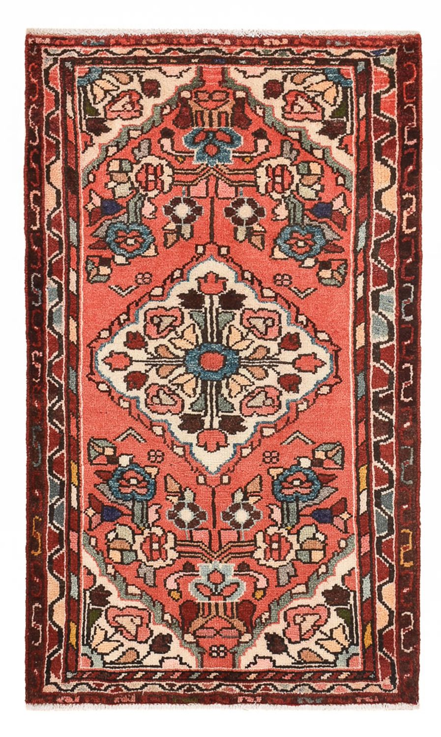 Tapis persan - Nomadic - 103 x 61 cm - rouge