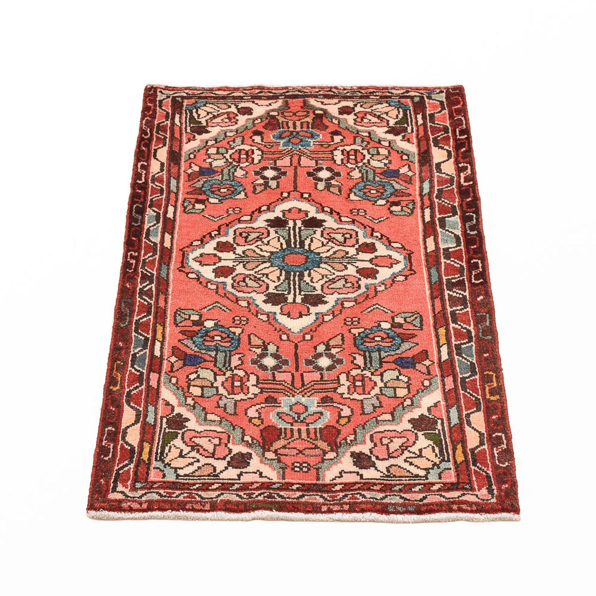 Tapis persan - Nomadic - 103 x 61 cm - rouge