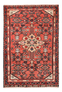 Tapis persan - Nomadic - 88 x 62 cm - rouge