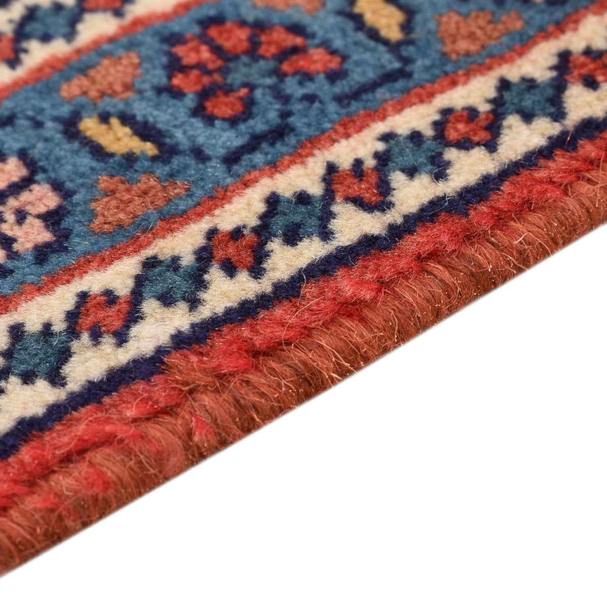 Tapis persan - Nomadic - 54 x 54 cm - rouge