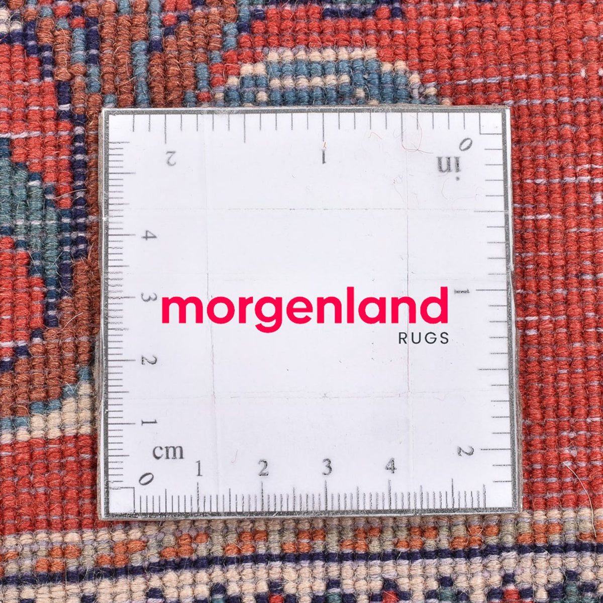 Tapis persan - Nomadic - 54 x 54 cm - rouge