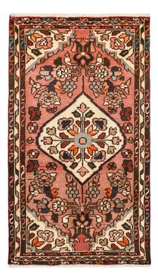 Tapis persan - Nomadic - 105 x 59 cm - rouge clair