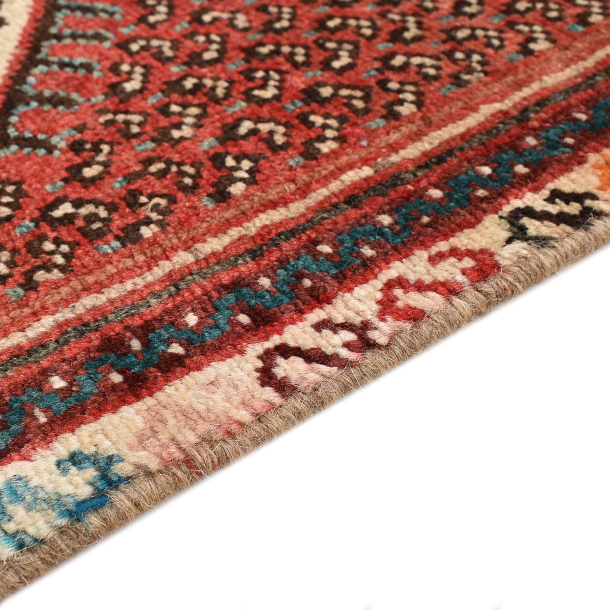 Tapis persan - Nomadic - 81 x 61 cm - rouille
