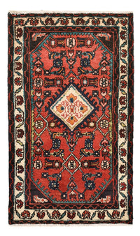 Tapis persan - Nomadic - 96 x 56 cm - rouge