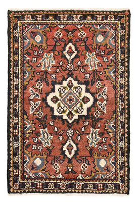 Tapis persan - Nomadic - 85 x 58 cm - rouge clair