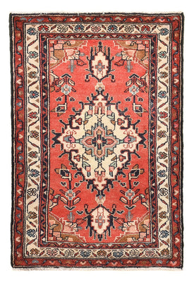 Tapis persan - Nomadic - 94 x 61 cm - rouge