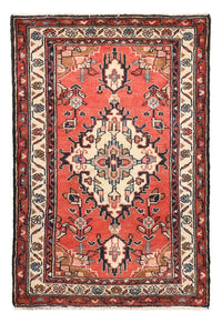Tapis persan - Nomadic - 94 x 61 cm - rouge