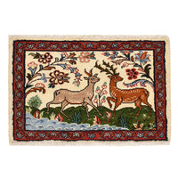 Tapis persan - Nomadic - 65 x 45 cm - multicolore