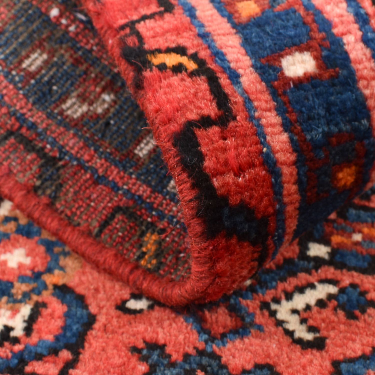 Tapis persan - Nomadic - 97 x 60 cm - rouge