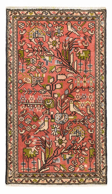 Tapis persan - Nomadic - 94 x 54 cm - rouge