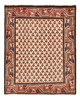 Tapis persan - Nomadic - 72 x 60 cm - rose