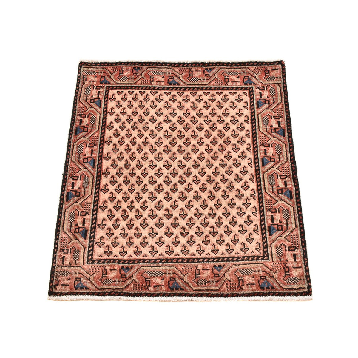 Tapis persan - Nomadic - 72 x 60 cm - rose